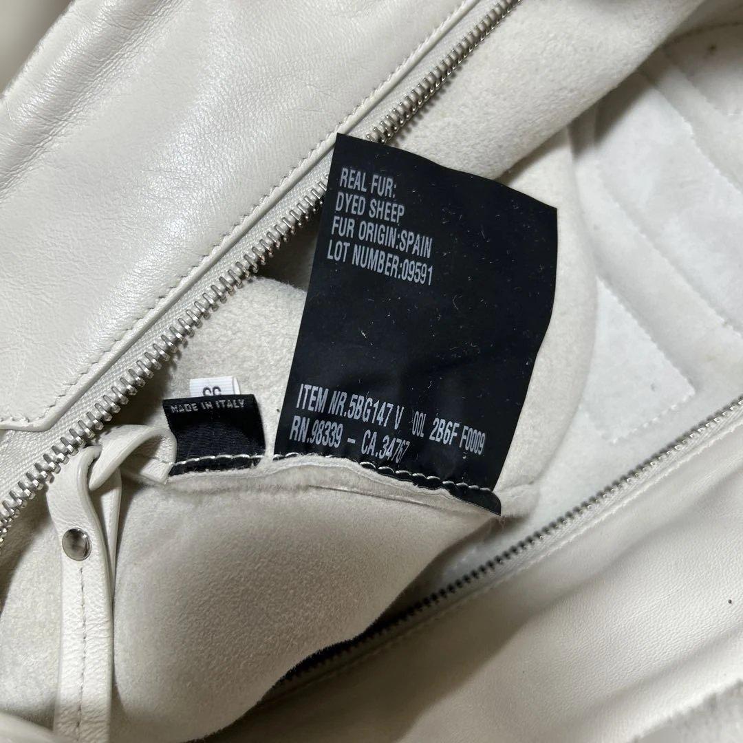 ミュウミュウ　激カワ！白　ファーバッグ！