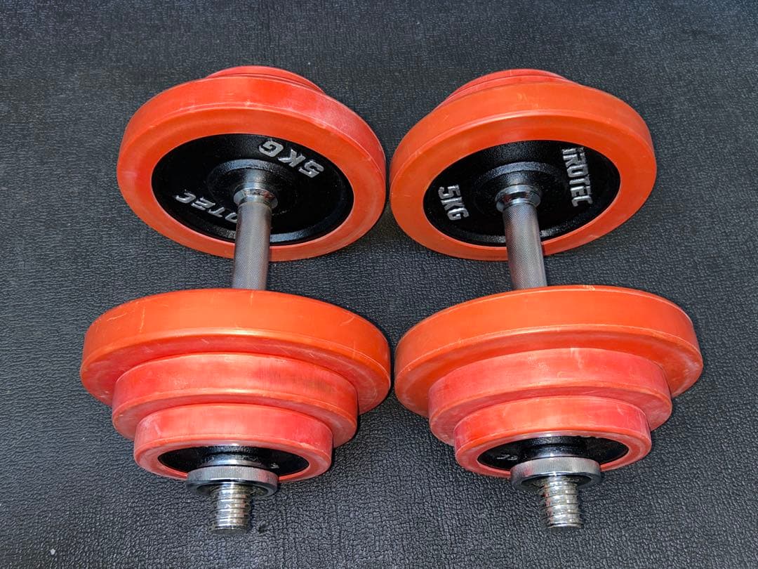 アイロテック　ダンベル　40キロセット　20キロ×2個セット