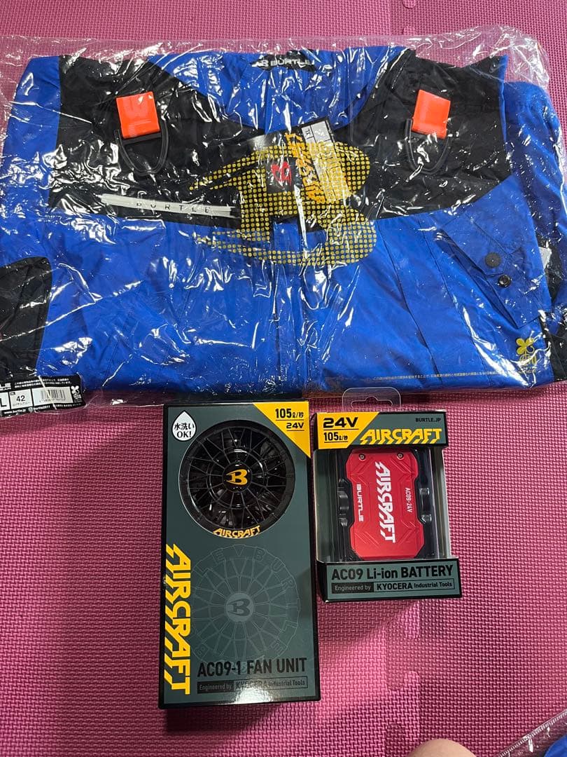 バートル空調服半袖ジャケットとバッテリー24V ファンセット2025年モデル