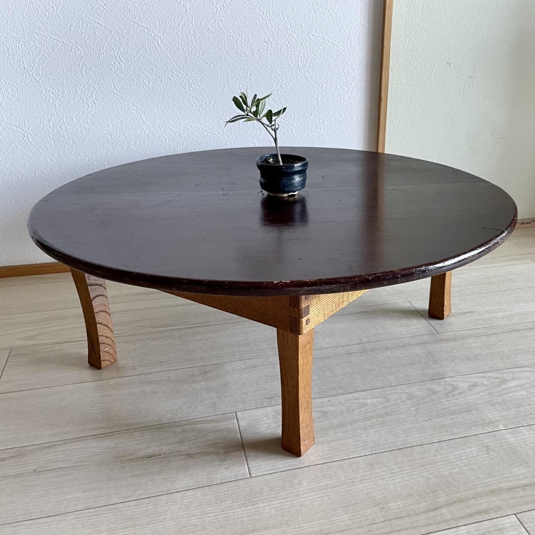 昭和レトロなアンティークちゃぶ台