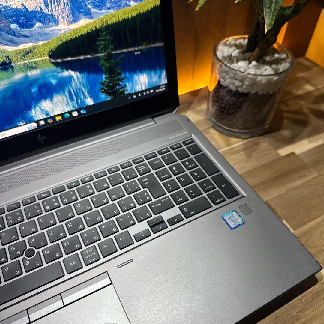 準美品‼️HP ZBook☘最高峰i7☘メモリ32GB☘フルHD☘ノートパソコン