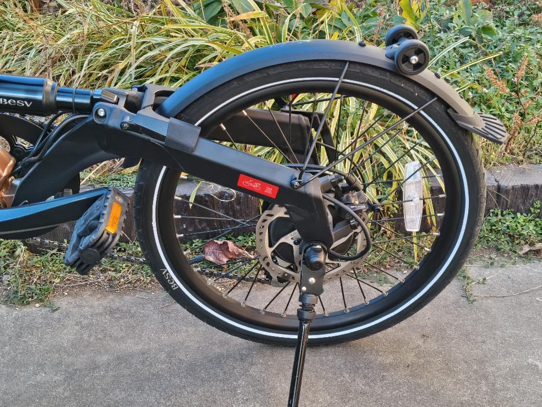 BESV PSF1 2021年頃 折りたたみ電動アシスト自転車 オプション付き