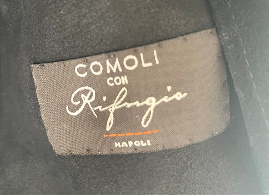 COMOLI シープスエード ジップショートジャケット