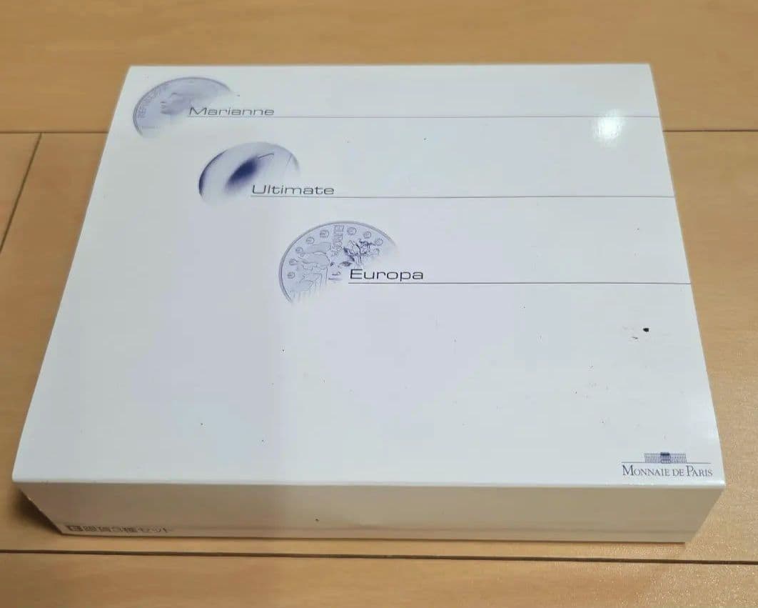 Monnaie de Paris 2002年記念硬貨3枚セット