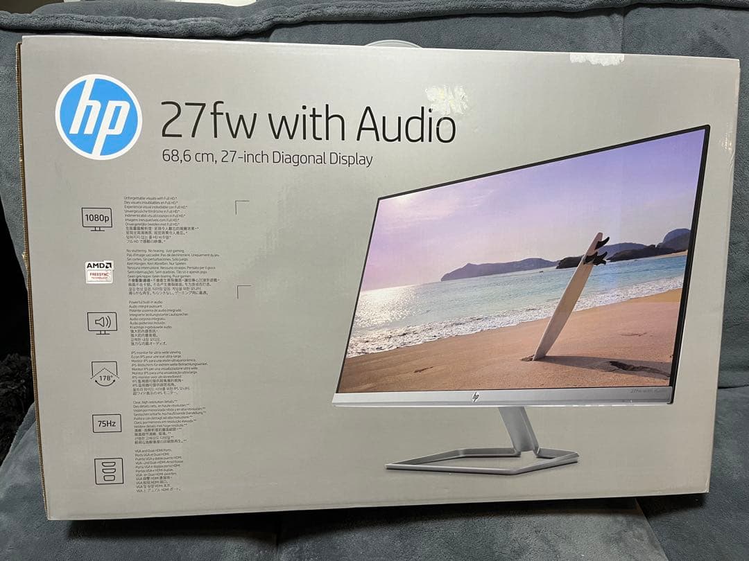 【こまき様】 HP 27fw with Audio 27インチディスプレイ