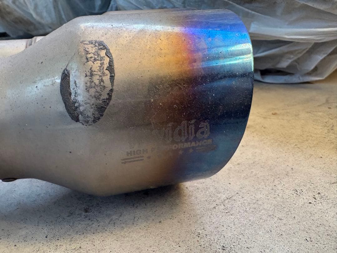 【希少】invidia製WRX sti VAB型 マフラー