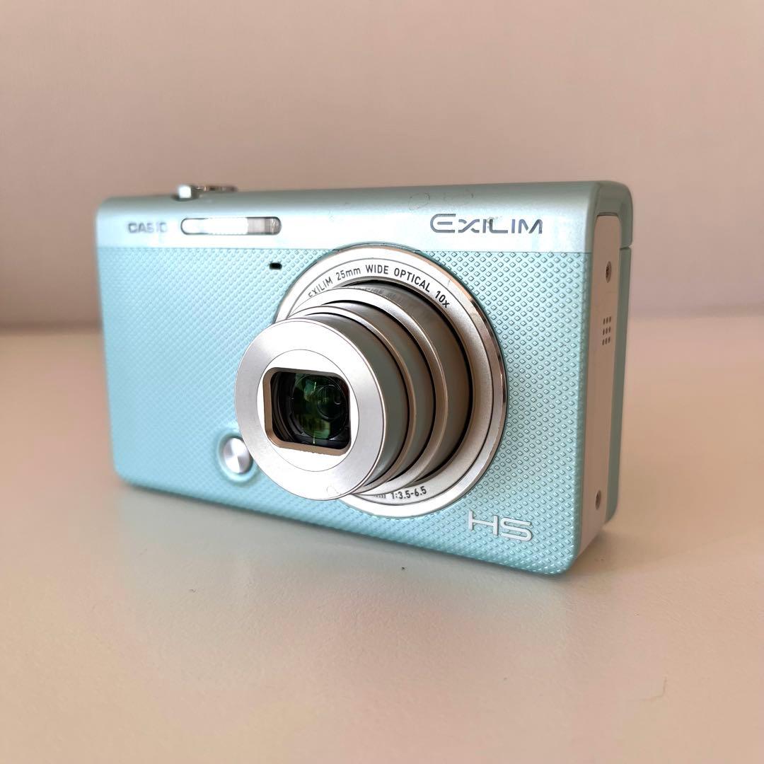 【美品】CASIO EXILIM EX-ZR60 ミントグリーン デジカメ