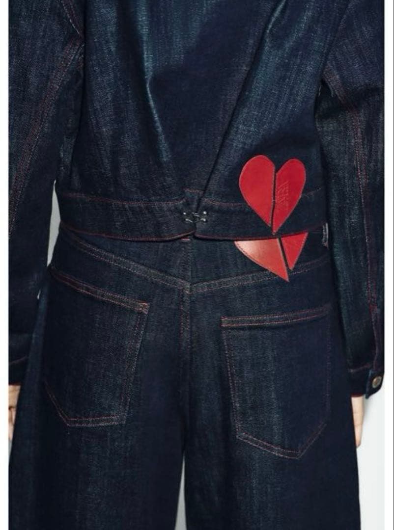 タグ付新品★ZARAのZ1975ハイウエストバレルフィットデニムパンツ★EU36