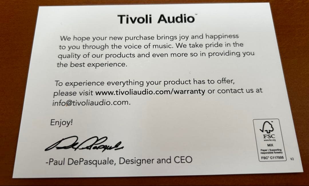 チボリオーディオ ニュー モデルワン ブルートゥースtivoli audio