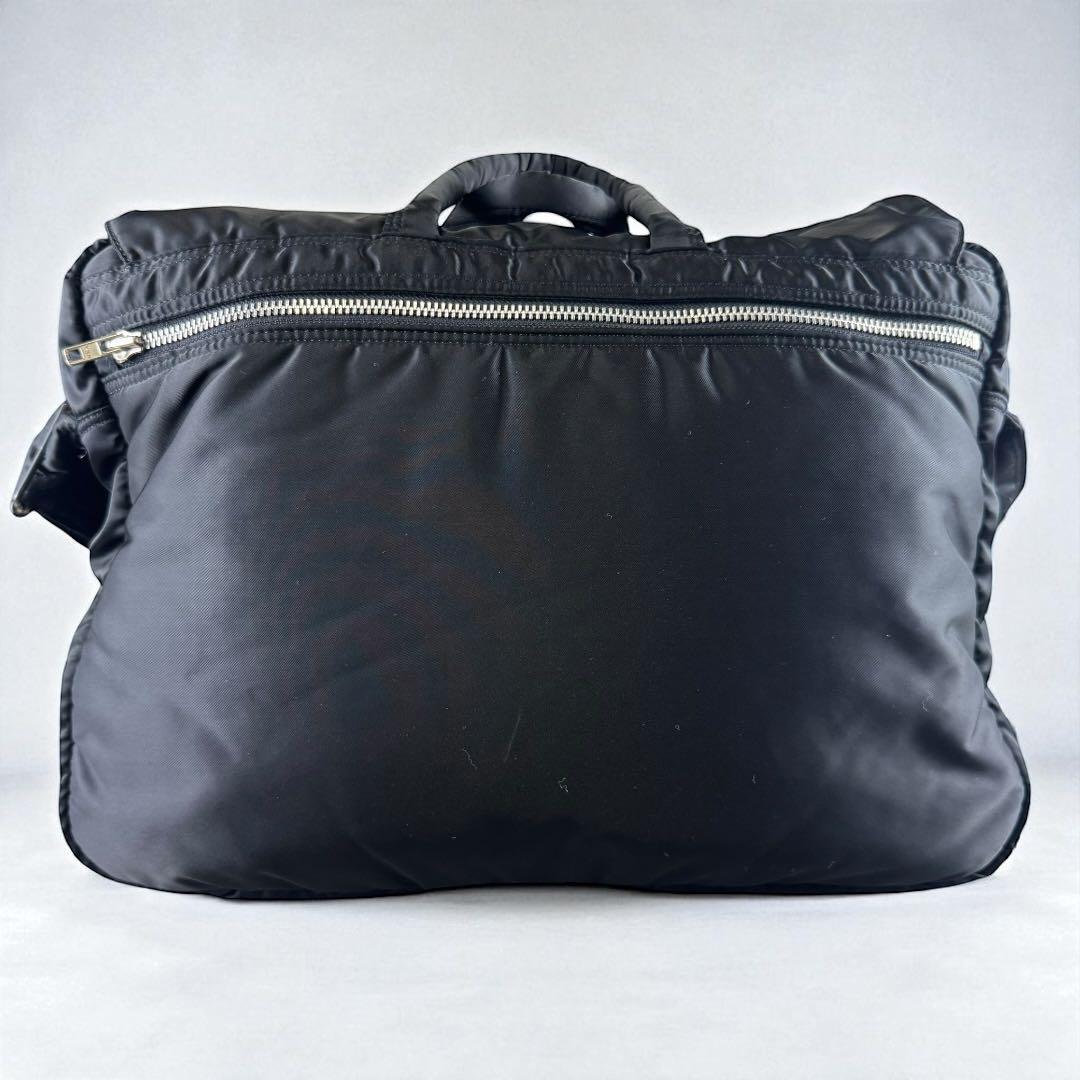 【美品】ポーター タンカー ヘルメットバッグ メッセンジャー 2way ブラック