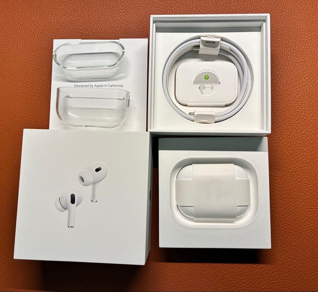 【正規品保証】AirPods pro 第二世代 タイプC ケース付