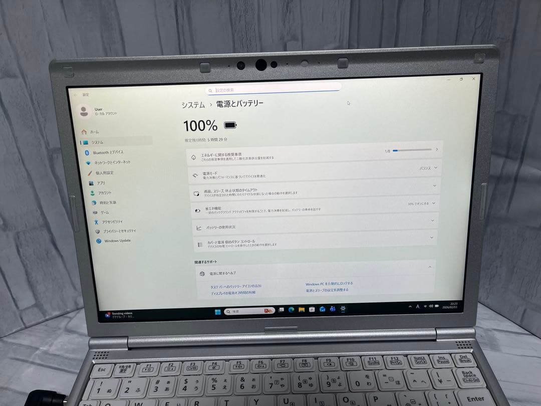 レッツノートCF-SV7 ジャンク扱い