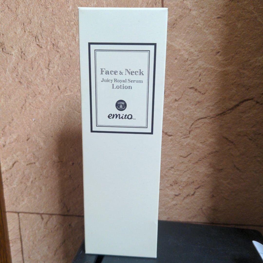 新品emitoフェイス＆ネックジューシーセラム化粧水セット
