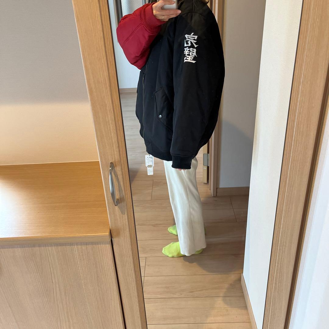 XL パンクドランカーズ✖︎キン肉マンxarktzクロスボンバーMA-1 JKT