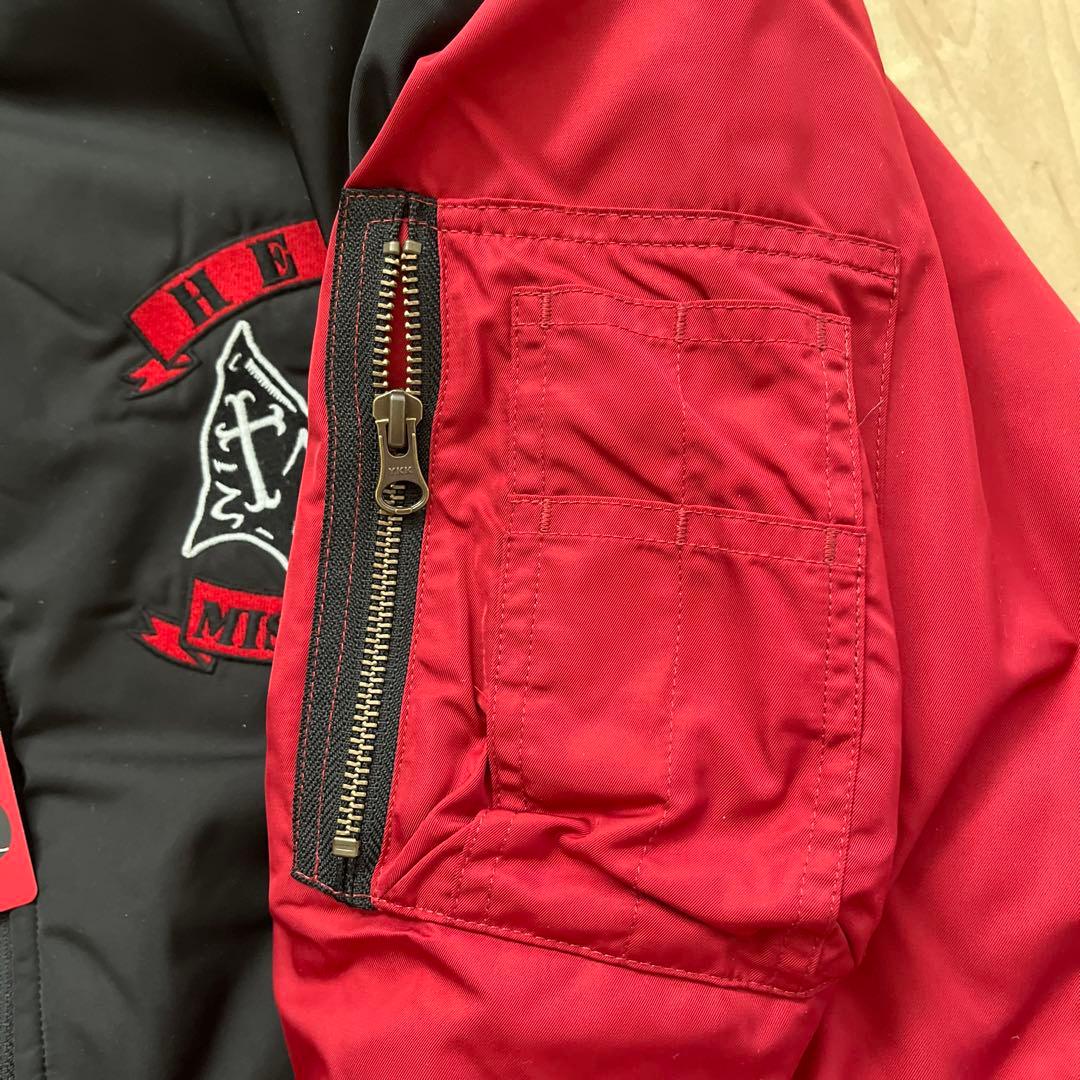 XL パンクドランカーズ✖︎キン肉マンxarktzクロスボンバーMA-1 JKT