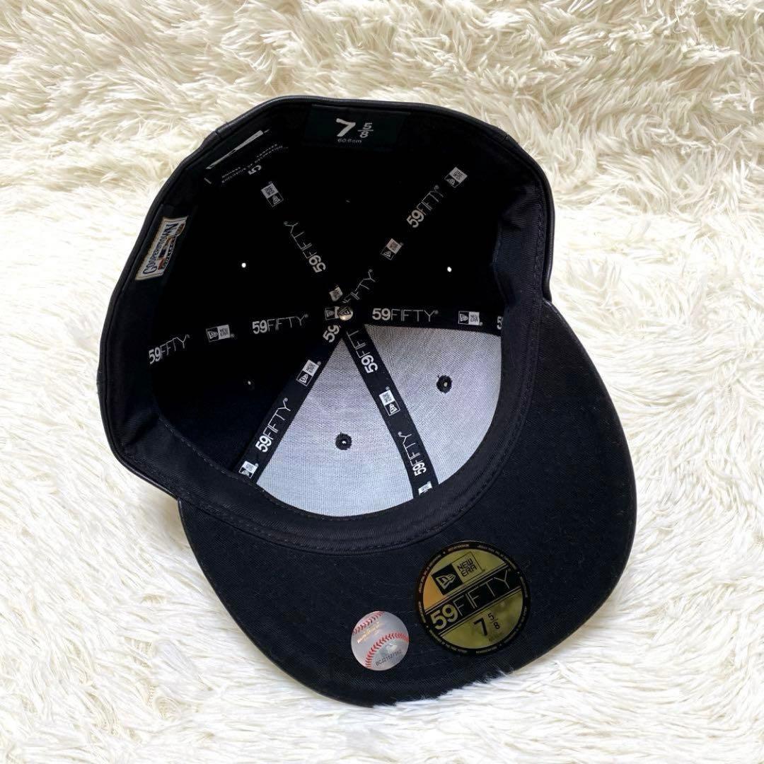 ✨未使用級✨NEW ERA ドジャース レザー LA立体3Dロゴ キャップ