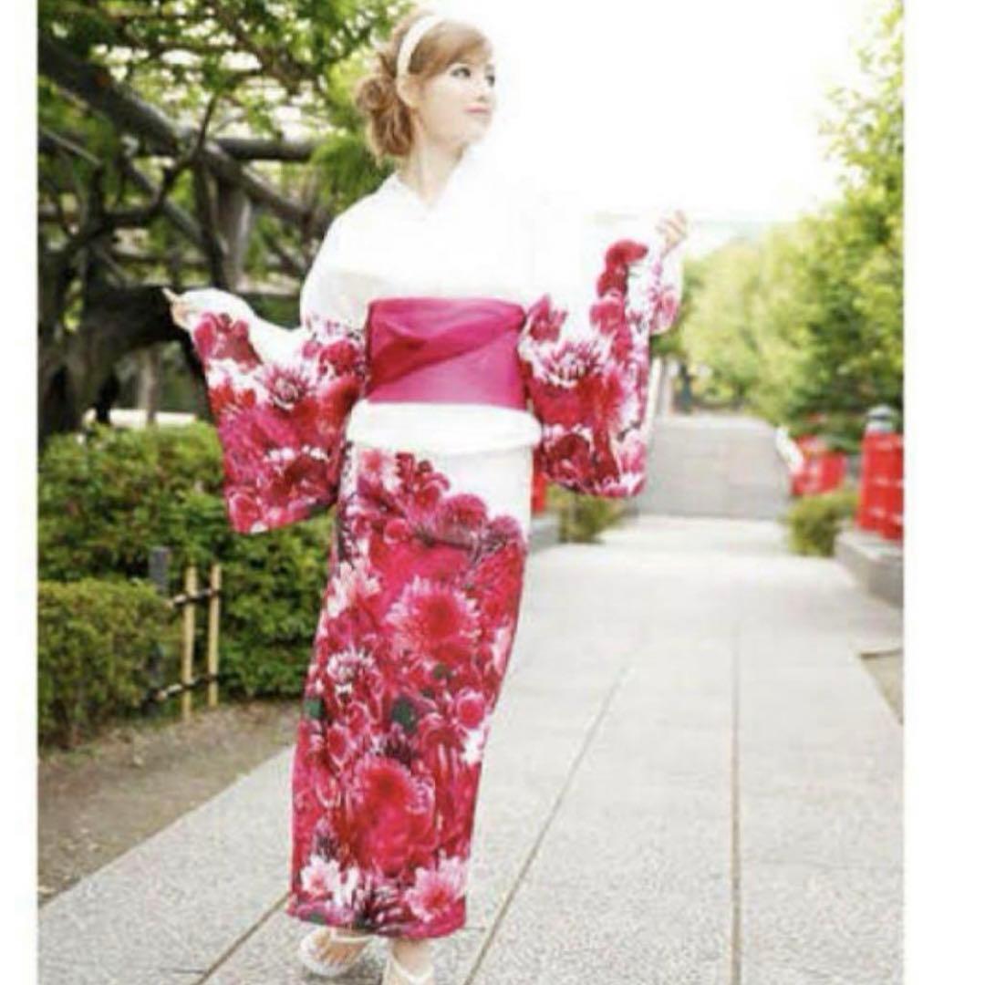 新品radyリゾフラホワイト浴衣