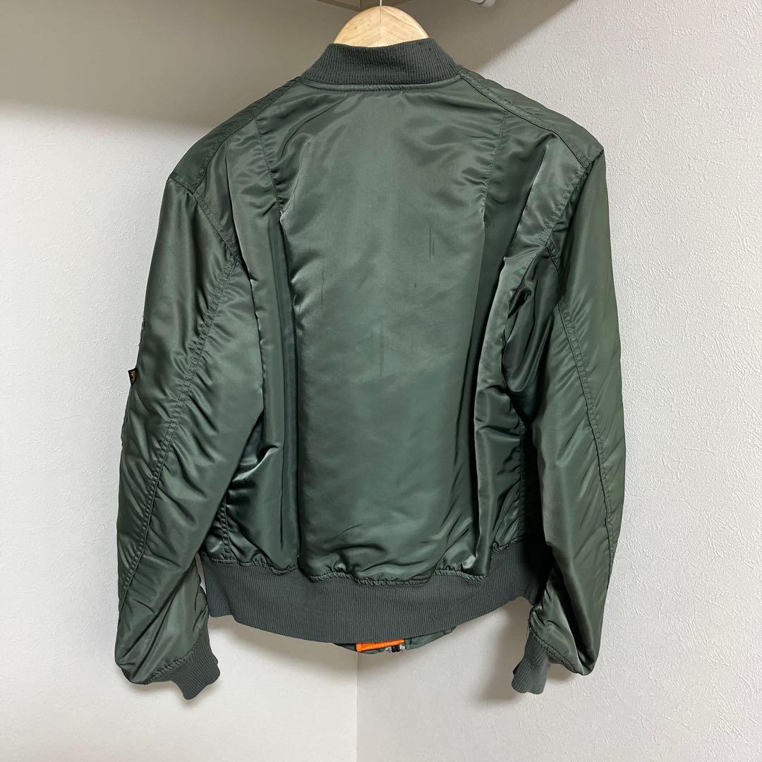 アルファ　ma1 usa製　古着　alpha