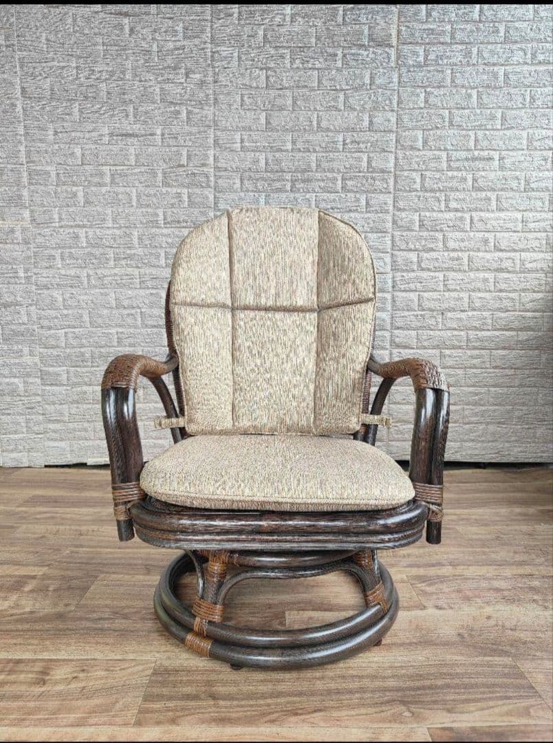 アウトレット未使用 KAZAMA カザマ オリッサ 回転座椅子 回転止機能付