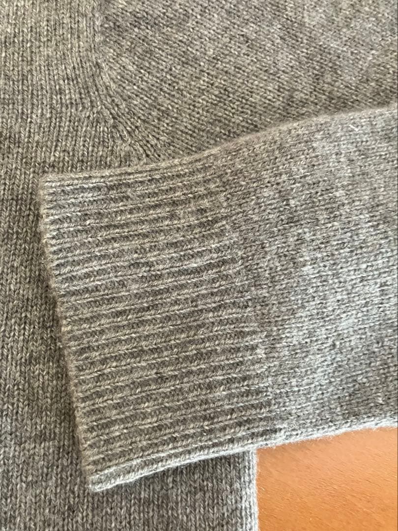 evameva エヴァムエヴァ　カシミヤ100% ニットパーカー