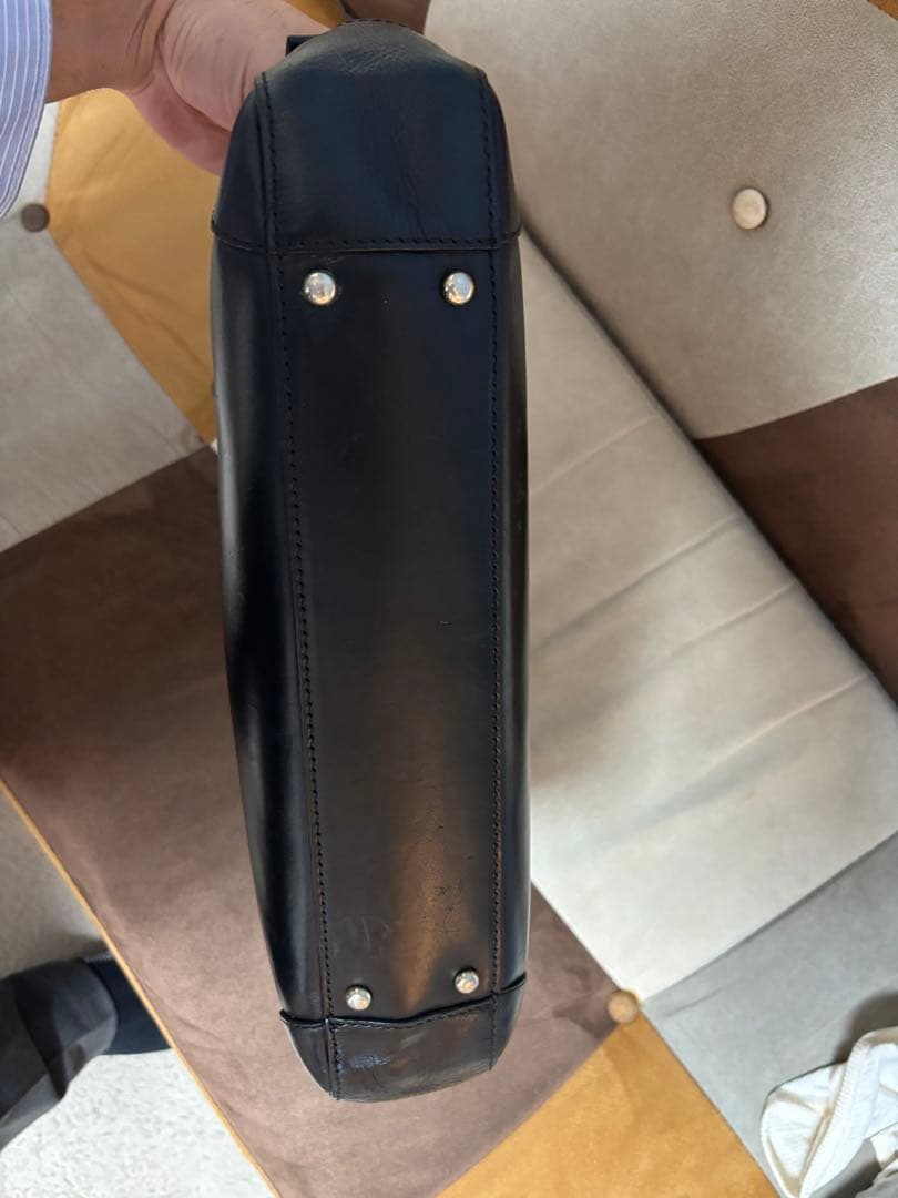 Boldrini Montecatini ビジネスバッグ 黒　定価71500円