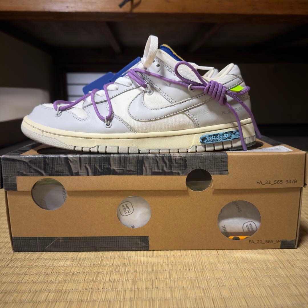Off-White×Nike Dunk Low 1 of 50 \
