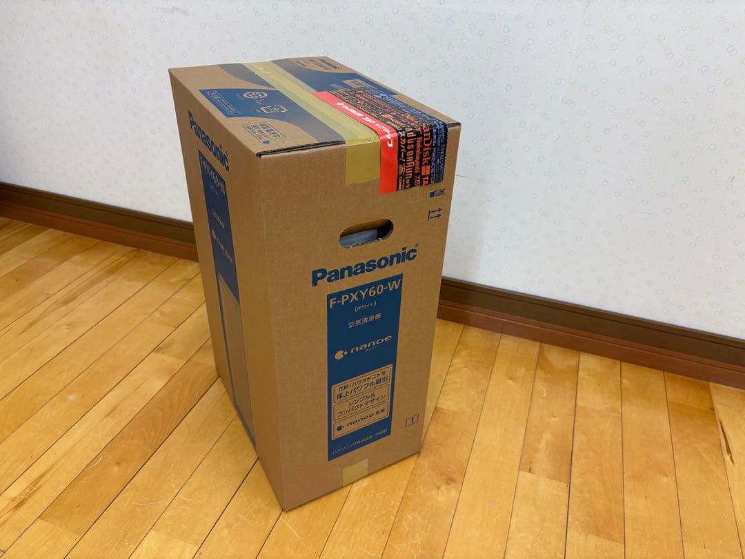新品未開封 Panasonic 空気清浄機 F-PXY60-W