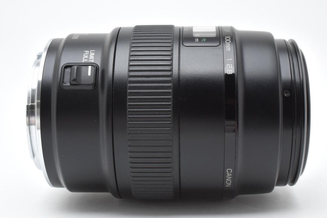 【超美品】Canon EF 100mm F2.8 Macro レンズ #395