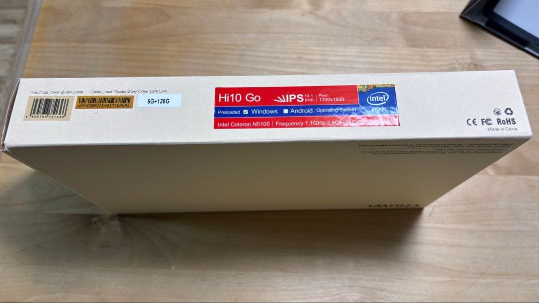 Windowsタブレット ブラック カバー付き