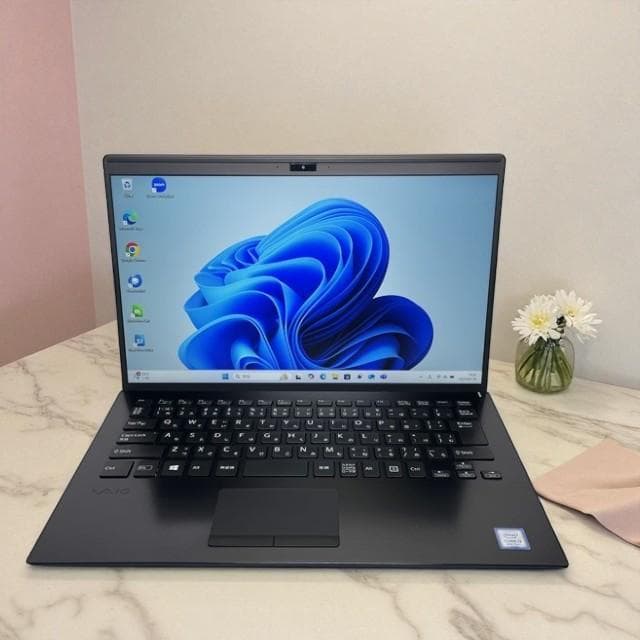 バッテリー9時間！軽量持運びモデル★Win11のVAIOPROPKノートパソコン