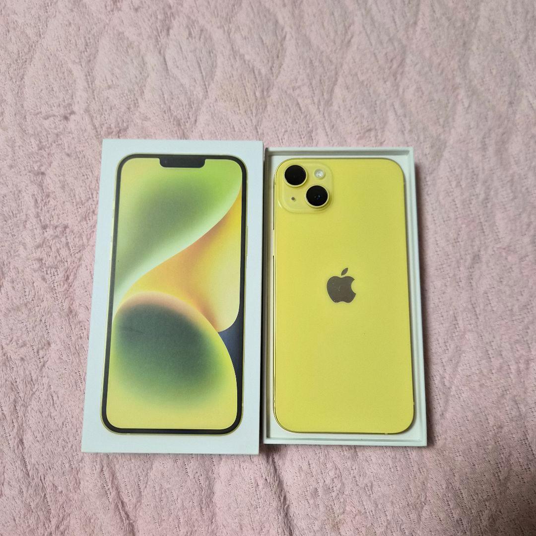 Ray専用　Apple iPhone 14 本体 イエロー
