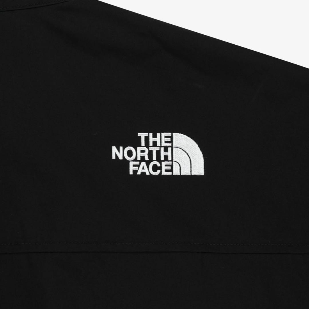 THE NORTH FACE ブラック マウンテンパーカー　ホワイトレーベル
