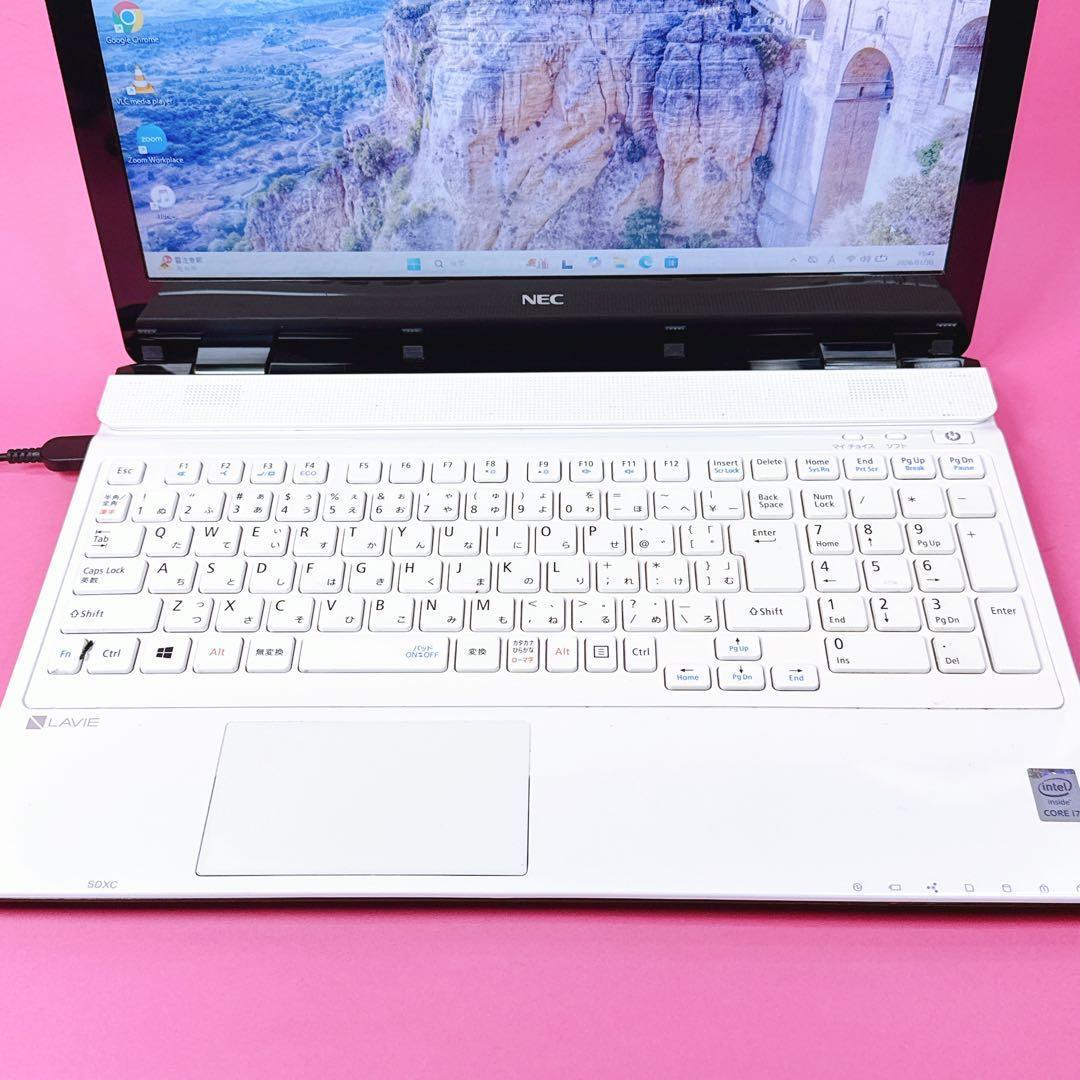 高性能i7⭐️新品SSD windows11 カメラ付きノートパソコン オフィス