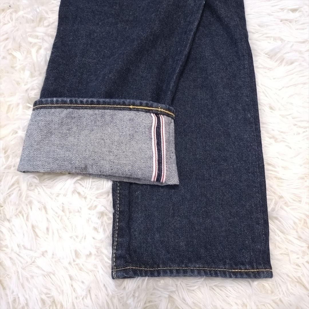 【美品】EVISU 刺繡入り デニムパンツ ジーンズ M ストレート k25