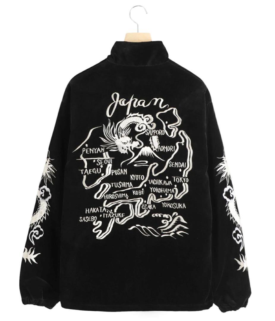 東洋 スカジャン GOLD VELVETEEN SUKATRACKJA