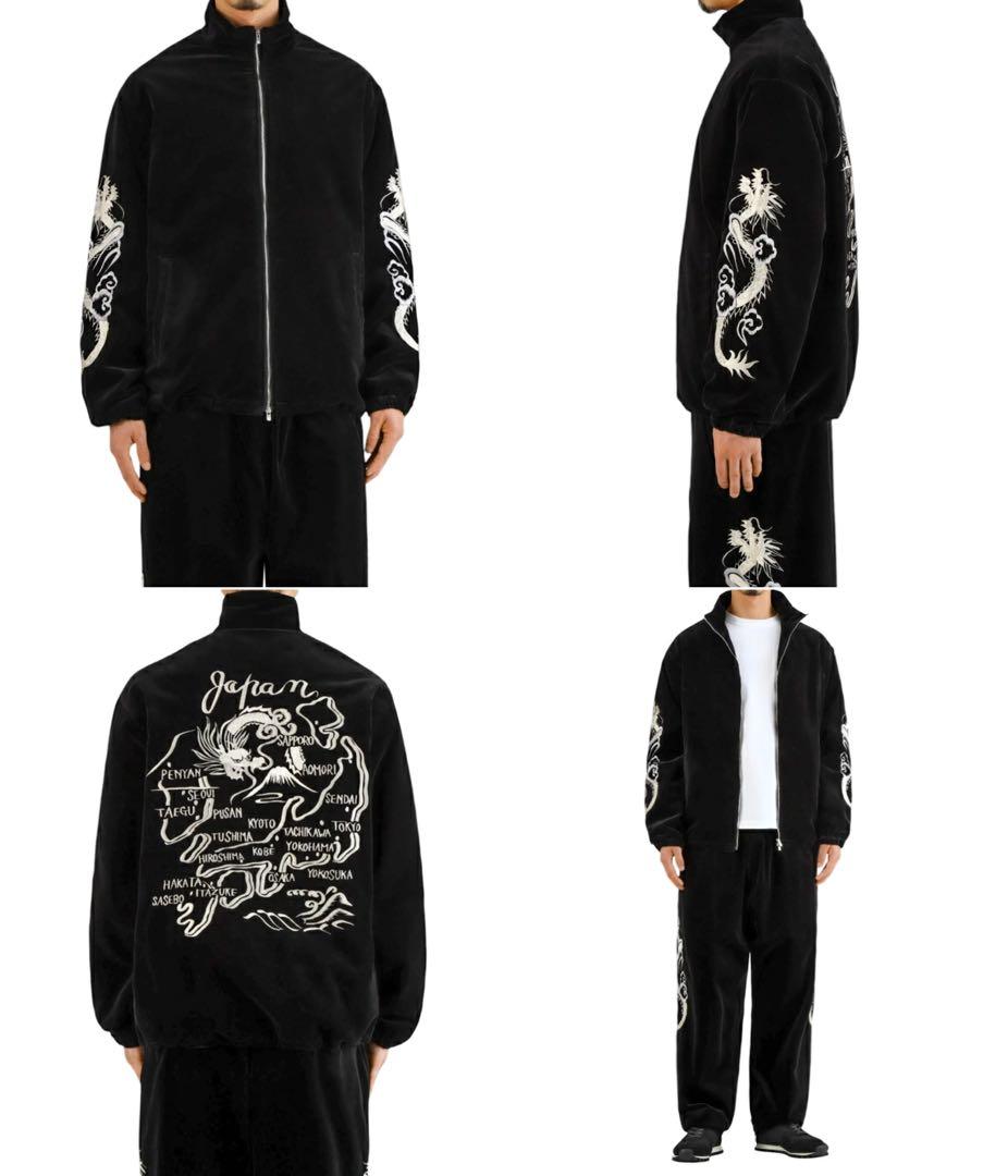 東洋 スカジャン GOLD VELVETEEN SUKATRACKJA