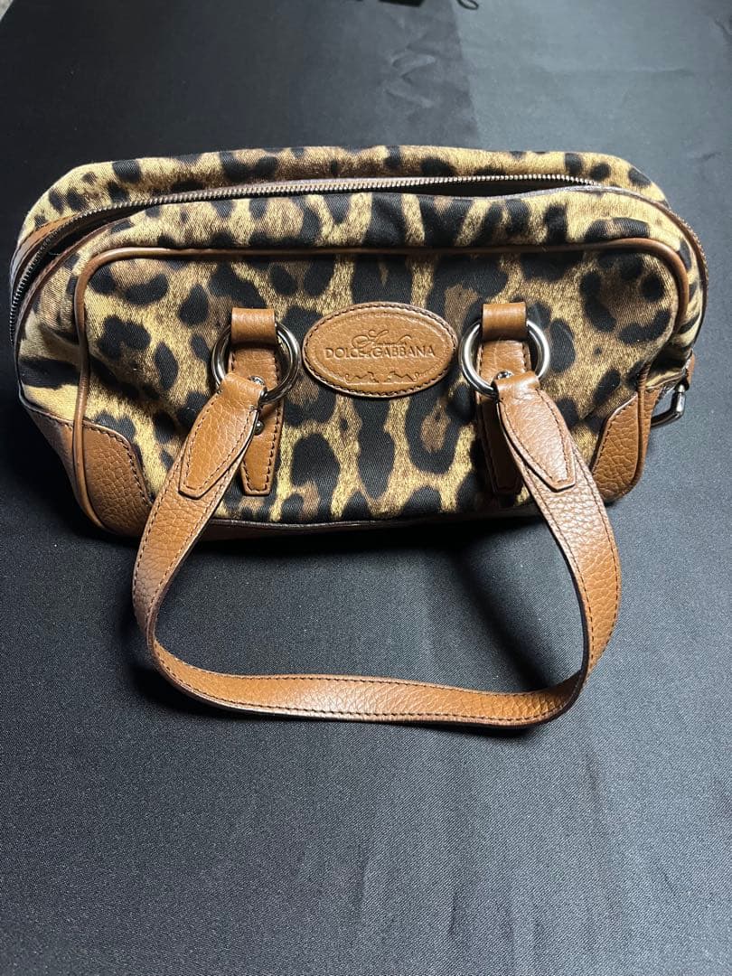 Dolce & Gabbana ヒョウ柄 ハンドバッグ