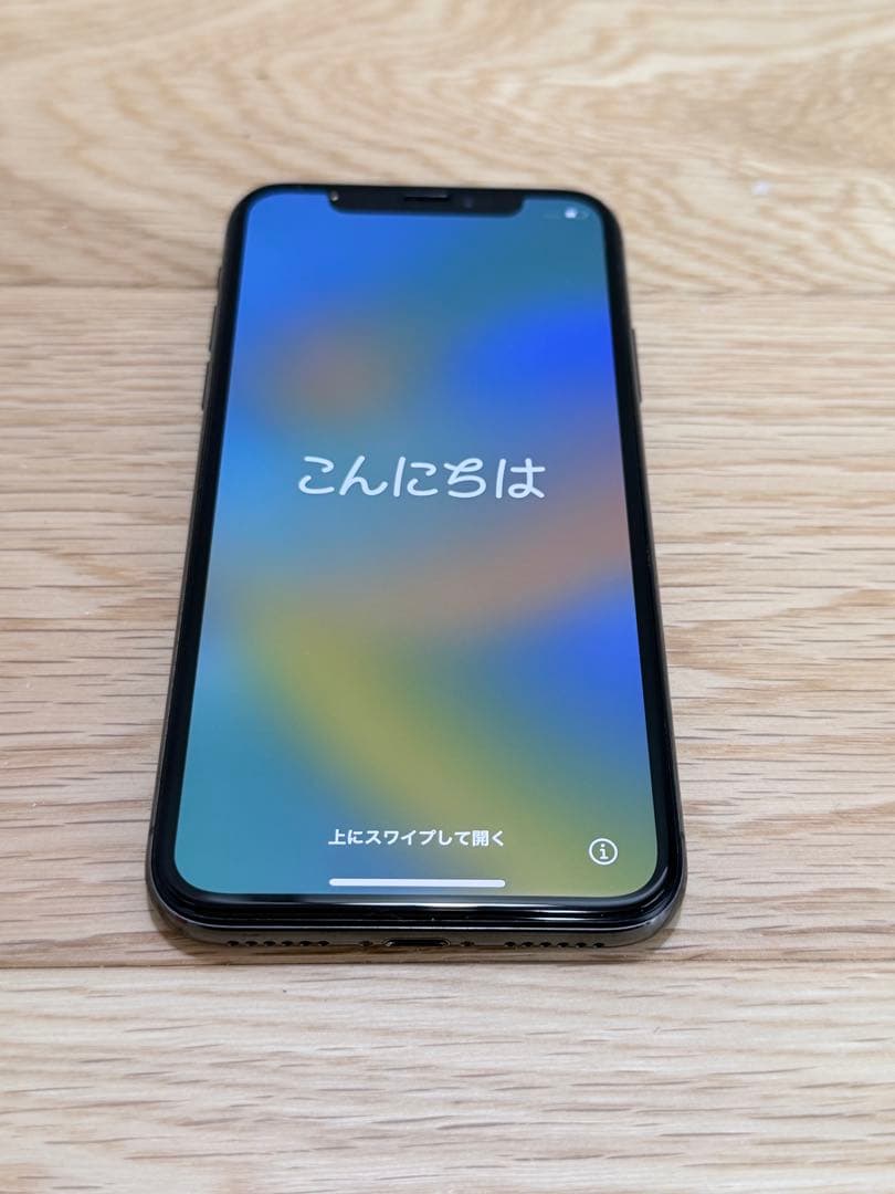 Apple iPhone X グローバル版simフリー スペースグレー 64GB