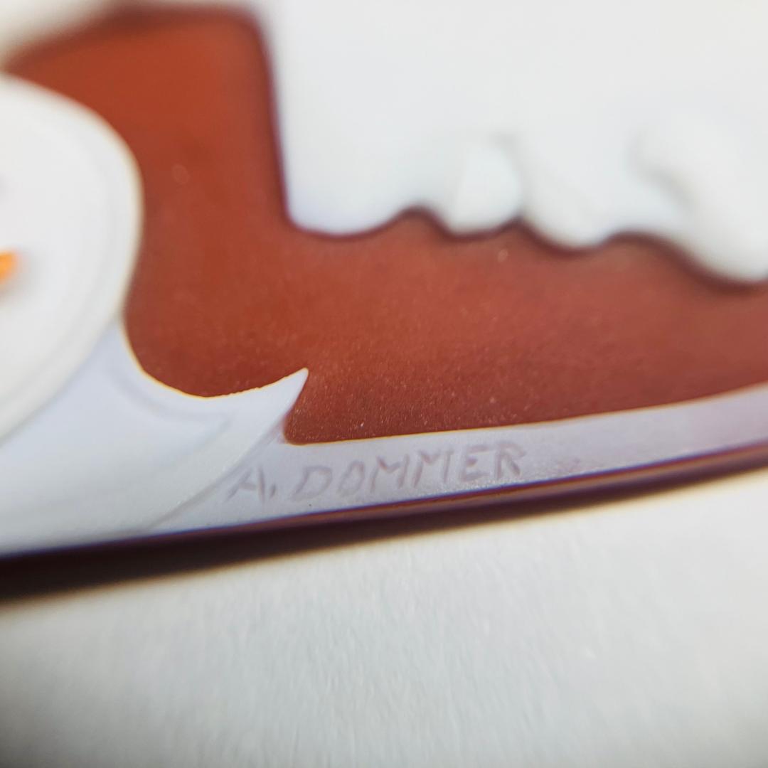 大胆な図柄のストーンカメオ#642