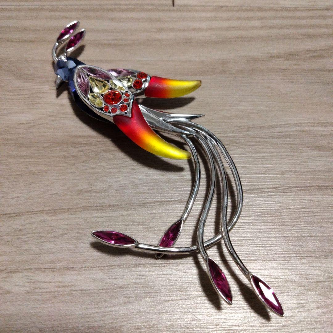 925 スワロフスキー ブローチ