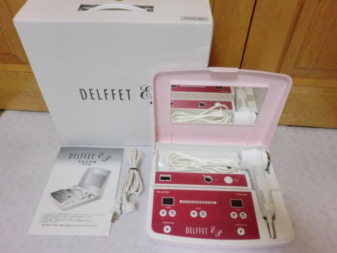 美品★エレクトロポレーションDELFFET EP ★３点素子＆クーリングプローブ