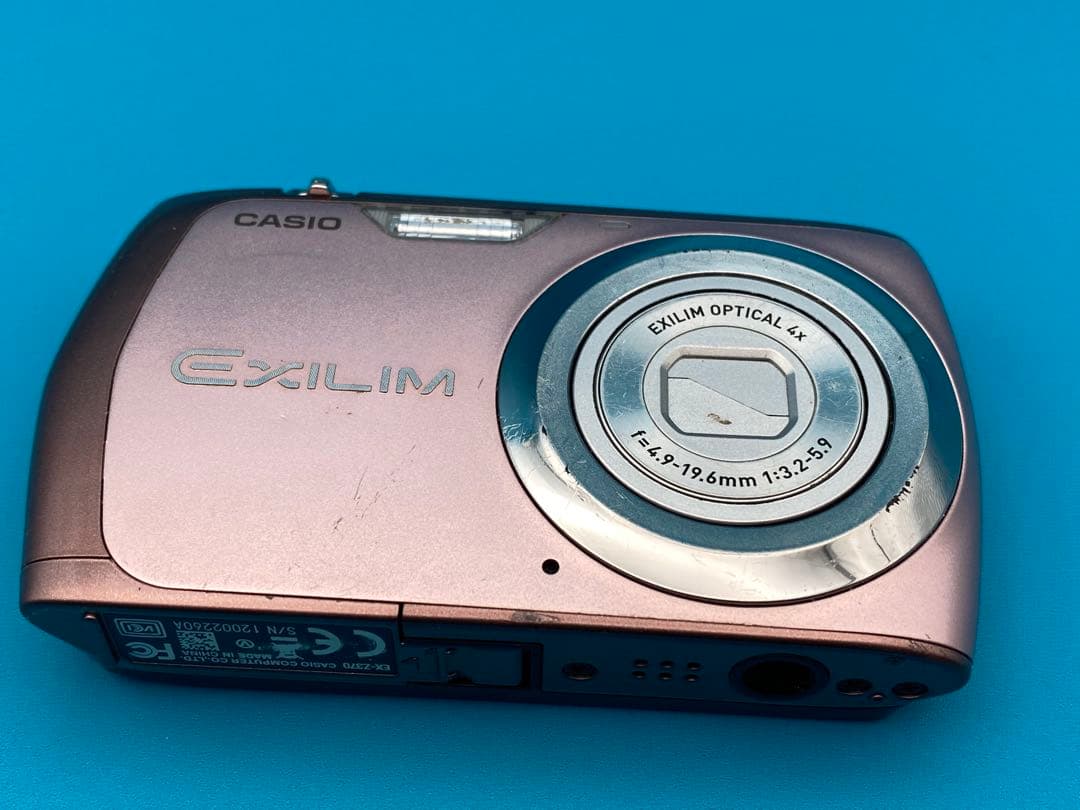デジタルカメラ 206-8 CASIO EXILIM EX-Z370