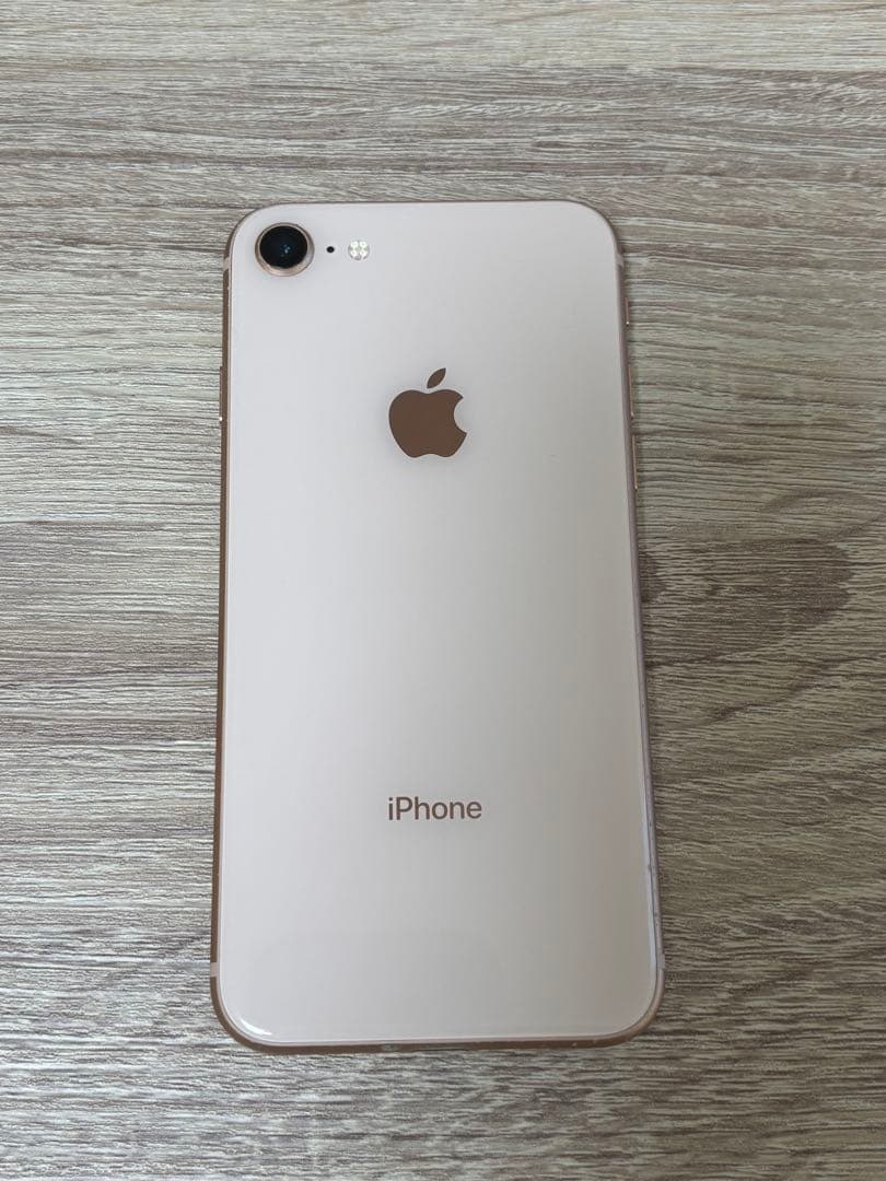 iPhone8 64GB SIMフリー ピンクゴールド バッテリー最大100%