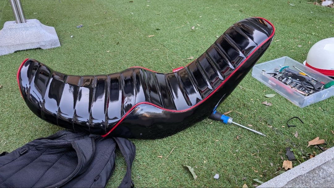 ゼファー400 40cm三段シート