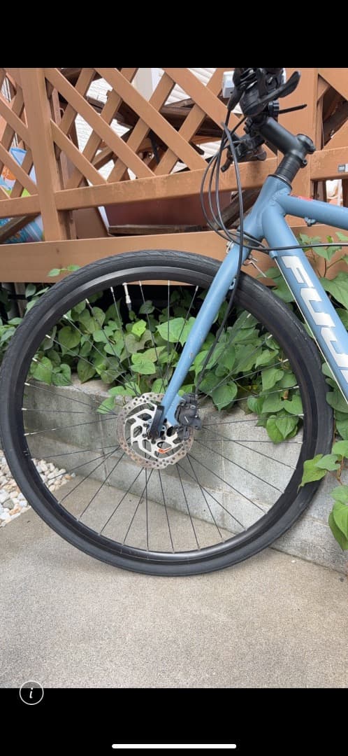 FUJI RAIZ DISC ロードバイク クロスバイク アイス ブルー 自転車