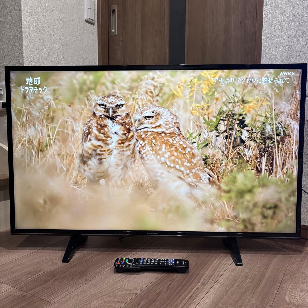 福岡発　パナソニック 43型 4K 液晶テレビ VIERA TH-43FX600