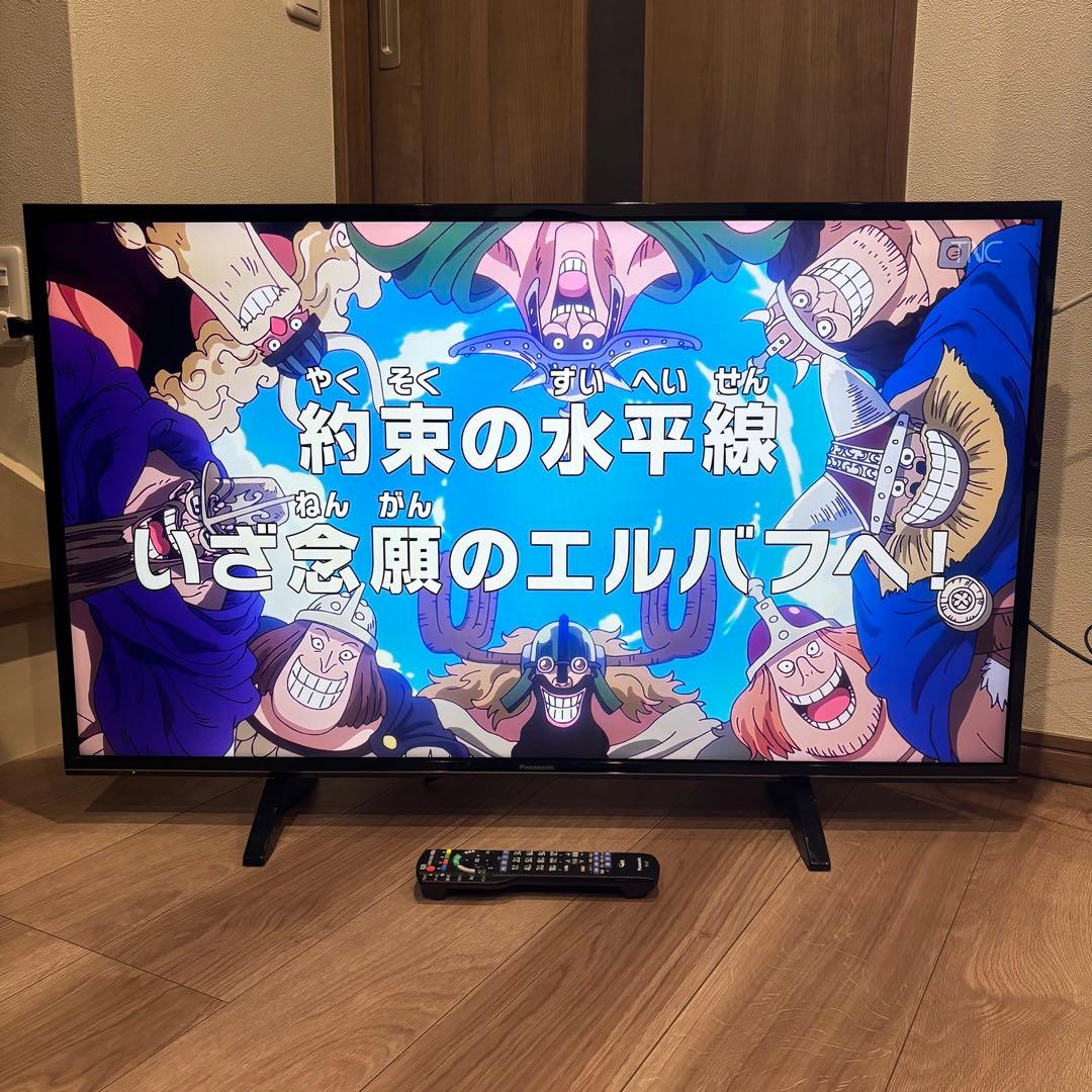 福岡発　パナソニック 43型 4K 液晶テレビ VIERA TH-43FX600