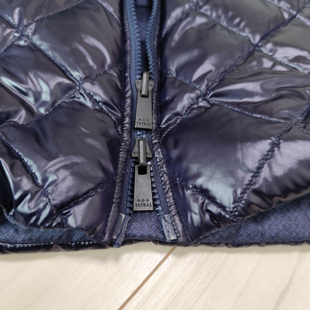た*う様 美品 TATRAS ファー付リバーシブル キルティング ダウンベスト