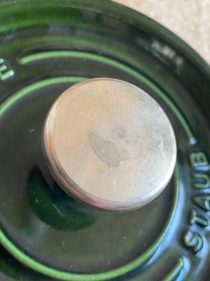 STAUB ストウブ ラウンドココット　16cm オリーブ　限定色