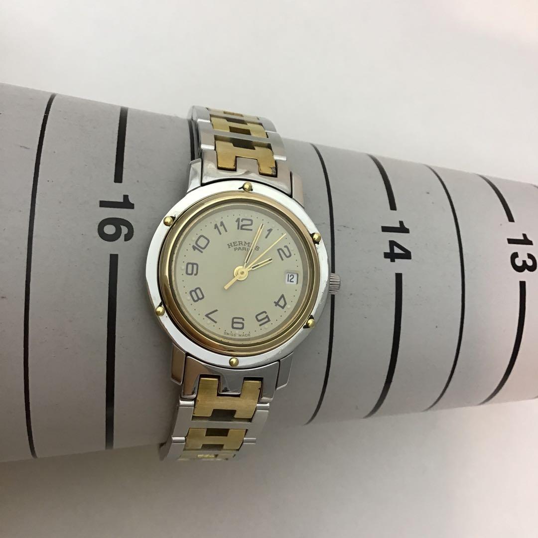 ‼️最終値下げ‼️❣️エルメス クリッパー❣️レディースシルバー/ゴールドCL3.240